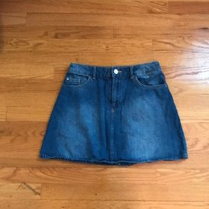 H&M Divided Jean Skirt